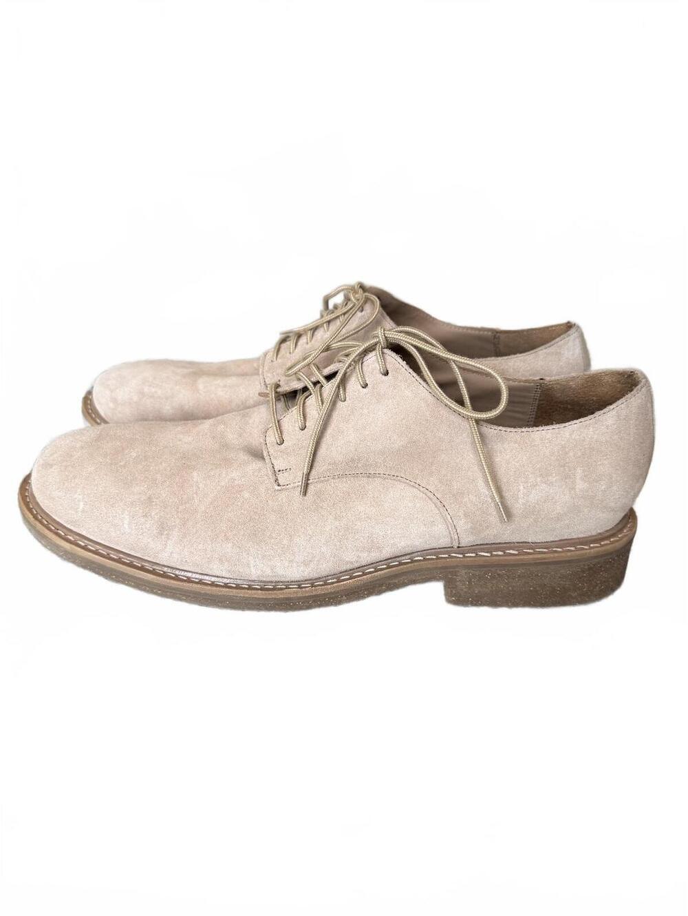 Thursday Boot Co. Men's Suede Leather Renegade Loafer Taupe Beige Size 15